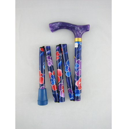 Hopf�llbar k�pp, bl� med stora blommor