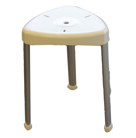 Duschstol - trekantig